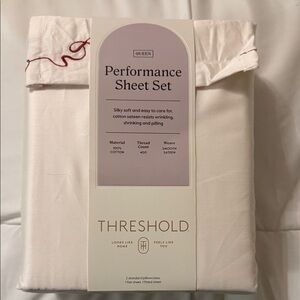 Threshold White Performance Sheet Set